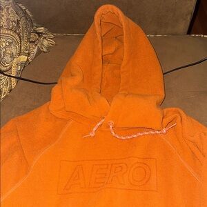 Aeropostale Orange Hoodie Pullover